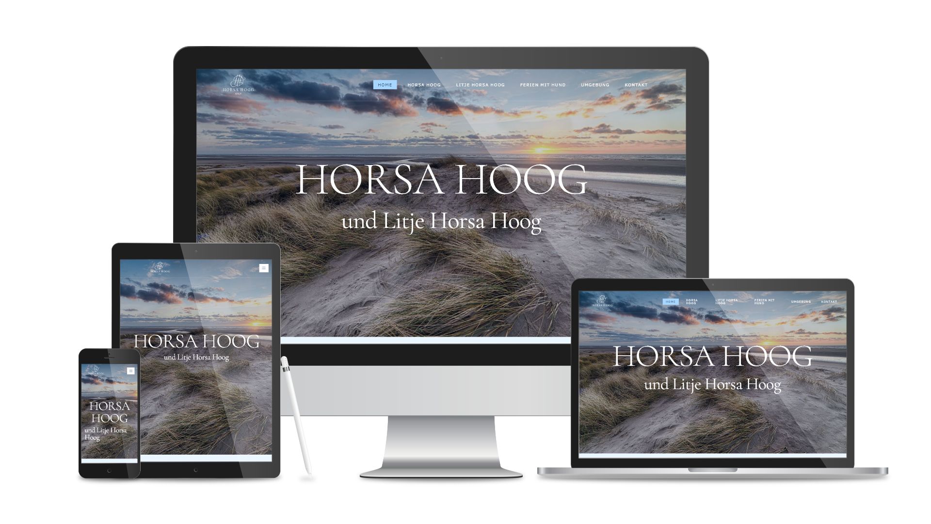 Horsahoog Sylt — Ferienwohnung-Website